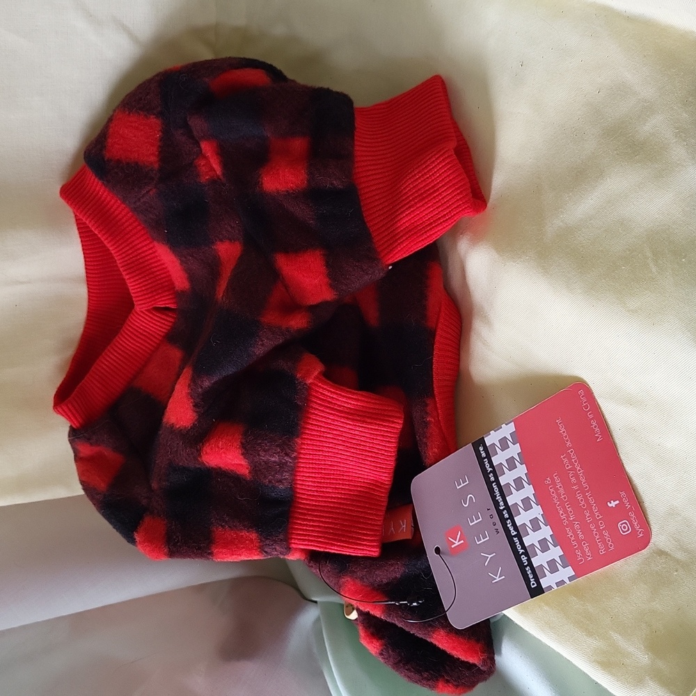 Cat flannel coat